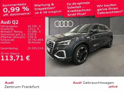 Gebraucht Audi Q2 Advanced Plus 116 PS (85 kW) 2025 Manhattangrau metallic SUV
