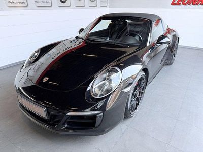 Gebraucht Porsche 911 Targa 4 450 PS (330 kW) 2017 Tiefschwarzmetallic (metallic) Cabrio