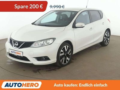 Gebraucht Nissan Pulsar Tekna 116 PS (85 kW) 2017 Weiß Kleinwagen
