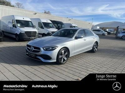 Lack hightechsilber (metallic) Gebraucht 2024 Mercedes C180 Avantgarde Limousine | 34.450 € (Guter Preis)