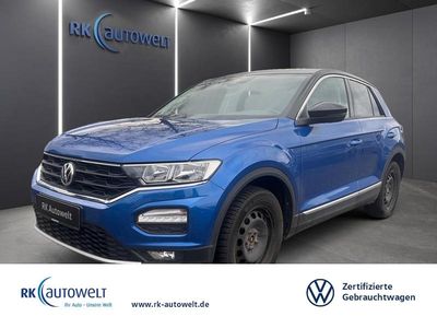 Second-hand VW T-Roc Style 150 CP (110 kW) 2019 Albastru SUV