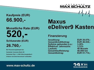 gebraucht Maxus eDeliver 9 Kastenwagen *PDC*SpurW*LED*LM*Kam.*ACC