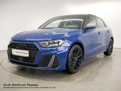 Gebraucht Audi A1 Sportback S-Line 150 PS (110 kW) 2022 Ascariblau metallic/mythosschw Kleinwagen