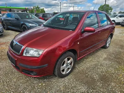 Gebraucht Skoda Fabia Ambiente 80 PS (58 kW) 2006 Rot Limousine