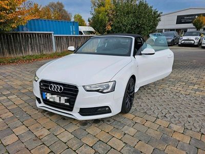 gebraucht Audi A5 Cabriolet S-line Innen / Aussen (2,0 TDI) + AHK & extras