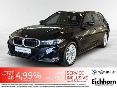 Gebraucht BMW 320e 204 PS (150 kW) 2022 Schwarz ii Kombi