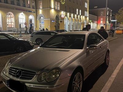 Brugt Mercedes CLK230 163 HK (119 kW) 2003 Grå Coupe