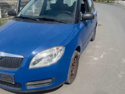 Brugt Skoda Fabia 70 HK (51 kW) 2007 Blå Hatchback