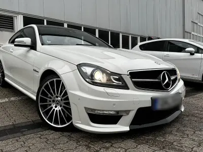 Gebraucht Mercedes C63 AMG AMG 457 PS (336 kW) 2011 Weiß Coupé