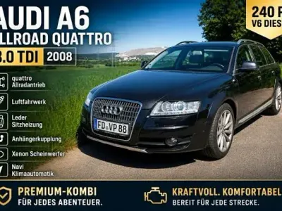 Gebraucht Audi A6 Allroad Comfort 239 PS (175 kW) 2008 Lavagrau perleffekt (metallic) Kombi