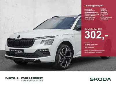 Gebraucht Skoda Kamiq Monte Carlo 150 PS (110 kW) 2024 Candyweiß SUV