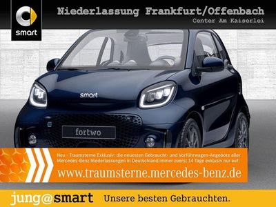 Usado Smart ForTwo Electric Drive Prime 60 kW (82 HP) 2021 Azul Coupé