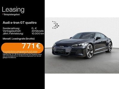 Gebraucht Audi e-tron GT quattro Sport 350 kW (476 PS) 2022 Schwarz Limousine