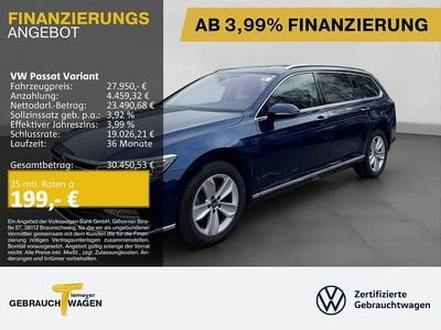 Second-hand VW Passat Elegance 200 CP (147 kW) 2023 Albastru Break