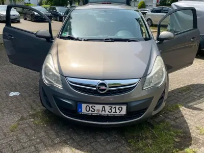 Gebraucht Opel Corsa 85 PS (62 kW) 2012 Grau Kleinwagen
