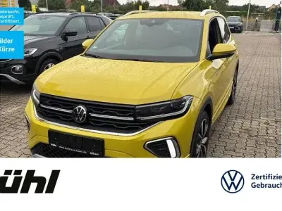 Gebraucht VW T-Cross R-line 116 PS (85 kW) 2024 Gelb SUV