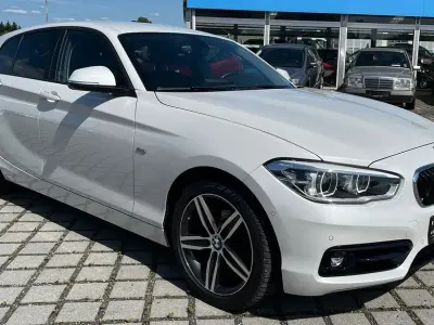 Gebraucht BMW 118 Sport Line 136 PS (100 kW) 2017 Weiß Kleinwagen