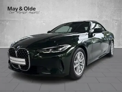 Gebraucht BMW 420 Cabriolet Sport Line 184 PS (135 kW) 2022 Gruen Cabrio