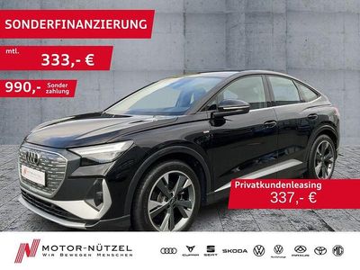 Mythosschwarz metallic Gebraucht 2023 Audi Q4 Sportback e-tron Comfort SUV | 28.650 € (Fairer Preis)