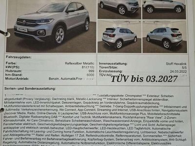 Gebraucht VW T-Cross Style 110 PS (80 kW) 2022 SUV