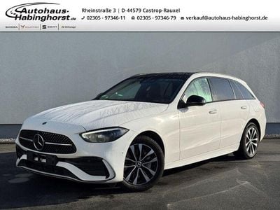 Gebraucht Mercedes C300e AMG line 313 PS (230 kW) 2023 Polarweiß Kombi