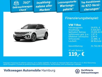 Second-hand VW T-Roc R-line 150 CP (110 kW) 2025 Alb SUV