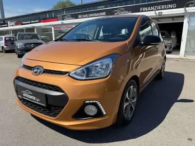 Gebraucht Hyundai i10 GO! 67 PS (49 kW) 2014 Orange Kleinwagen