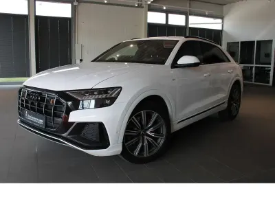 Brugt Audi Q8 S-Line 286 HK (210 kW) 2022 Hvid SUV