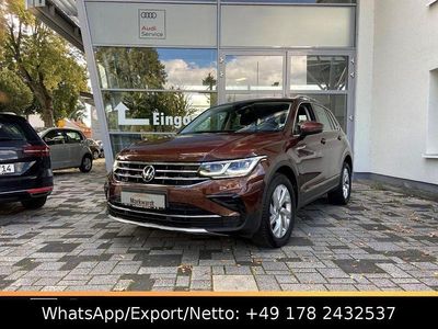 Gebraucht VW Tiguan Elegance 150 PS (110 kW) 2022 Ginger brown metallic (metallic) SUV