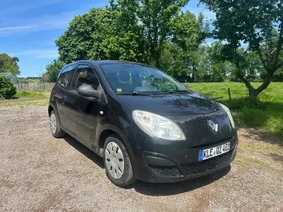 Gebraucht Renault Twingo Authentique 58 PS (42 kW) 2007 Schwarz Kleinwagen