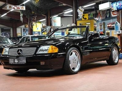 Gebraucht Mercedes SL320 AMG 231 PS (169 kW) 1993 Schwarz (040 schwarz) Cabrio
