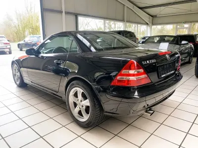 Gebraucht Mercedes SLK200 163 PS (119 kW) 2000 Schwarz Cabrio