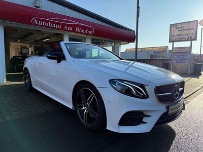 Gebraucht Mercedes E220 AMG line 194 PS (142 kW) 2019 Weiß Cabrio