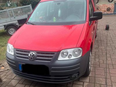 Gebraucht VW Caddy Life 102 PS (75 kW) 2009 Rot Van / Kleinbus