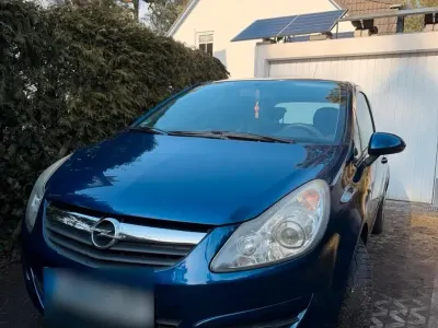 Gebraucht Opel Corsa 80 PS (58 kW) 2008 Blau Kleinwagen