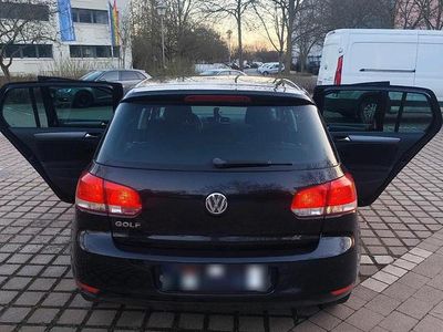 Gebraucht VW Golf VI Trendline 86 PS (63 kW) 2011 Schwarz Kleinwagen