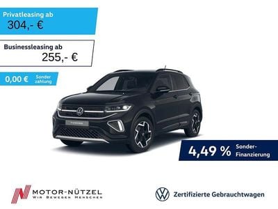 Schwarz Gebraucht 2025 VW T-Cross R-line SUV | 28.630 € (Fairer Preis)