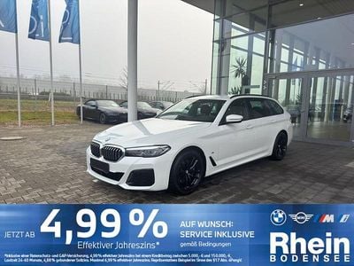 Gebraucht BMW 530 M Sport 252 PS (185 kW) 2021 Weiß Kombi