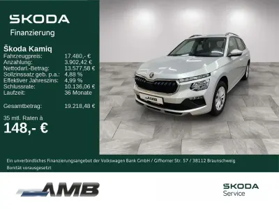 Brugt Skoda Kamiq Selection 95 HK (69 kW) 2025 Sølv SUV