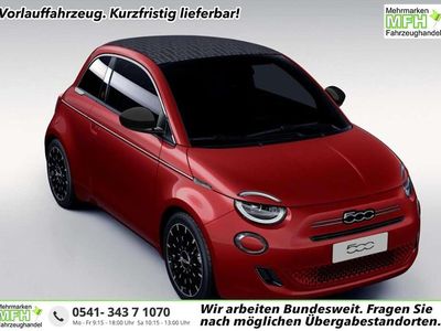 Nouă Fiat 500C La Prima 65 CP (47 kW) 2026 Roșu Cabrio