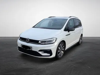 Gebraucht VW Touran R-line 150 PS (110 kW) 2021 Weiß Van / Kleinbus