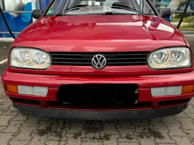 Gebraucht VW Golf III 75 PS (55 kW) 1996 Rot Kleinwagen