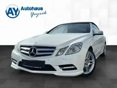 Gebraucht Mercedes E350 AMG 265 PS (194 kW) 2012 Polarweiss  unilack Cabrio