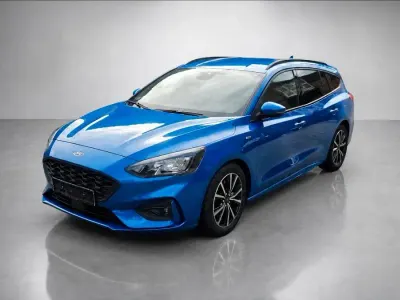 Gebraucht Ford Focus ST-Line 150 PS (110 kW) 2021 Blau Kombi