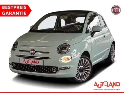 Gebraucht Fiat 500 Lounge 69 PS (50 kW) 2018 Hellgrün Cabrio