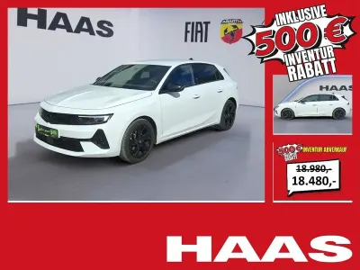 Gebraucht Opel Astra GS Line 131 PS (96 kW) 2023 Jade weiss/arktis weiss Limousine
