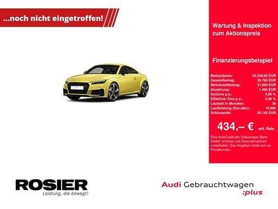 Gebraucht Audi TT S-Line 197 PS (144 kW) 2022 Gelb / pythongelb Coupé
