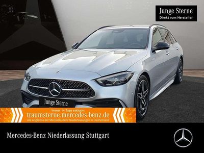 Silber Gebraucht 2022 Mercedes C200 AMG line Limousine | 28.990 € (Etwas zu teuer)