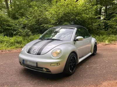 Gebraucht VW New Beetle 101 PS (74 kW) 2003 Silber Kleinwagen