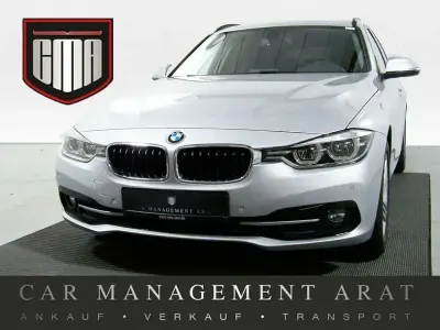 Gebraucht BMW 318 Sport Line 150 PS (110 kW) 2018 Glaciersilber (metallic) Kombi